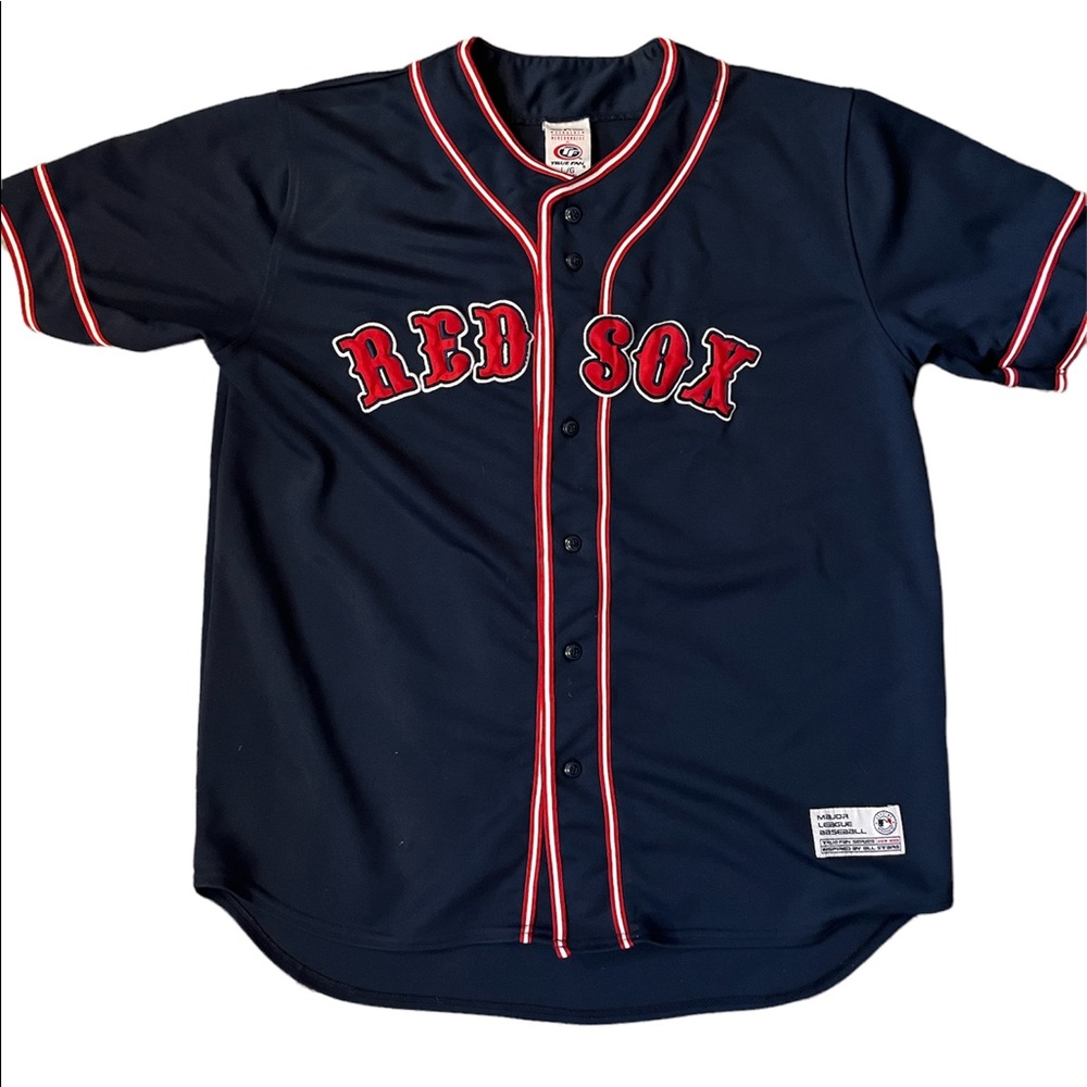 Vintage Boston Red Sox MLB Jersey True Fan Size L